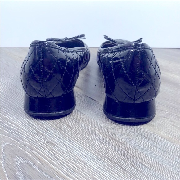 Falchi pattern Leather Loafers, size 7B - Picture 3 of 5